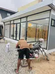 Brand New Front Frame Glass Door for Shop - 3