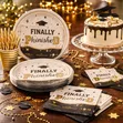 60th Birthday & Graduation Cake Plates - 1