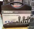 Shure SM58 3-Piece Wired Dynamic Microphone Set - 3