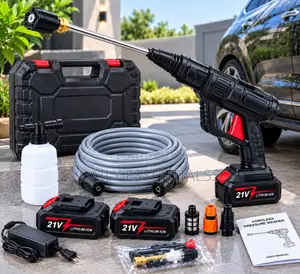 Rechargeable 21V Car Washing Machine with Twin Batteries