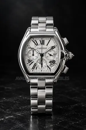 Cartier Solid Stainless Steel Chronograph Gent's Watch 44mm
