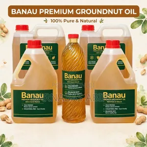 BANAU Pure Groundnut Oil, 100% Cold Pressed