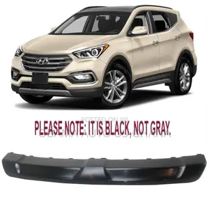 Hyundai Santa Fe 2017-2018 Front Bumper Skid Plate Spoiler Lip
