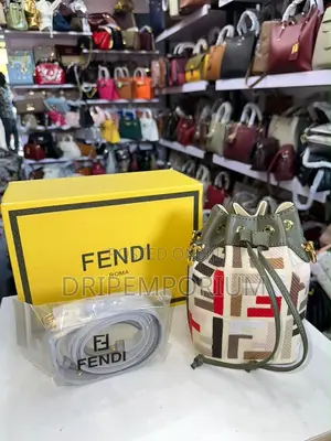 Fendi Mon Tresor Bucket Bag - Multicolor FF Canvas
