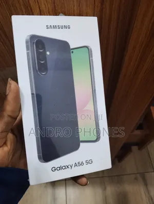 New Samsung Galaxy A56 5G 256GB Black