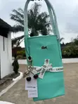 Lacoste Tote Bag with Charm and Purse - 2