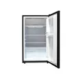 Nasco 92L Table Top Fridge 2 Star (NASF1-110FL-B) - 2