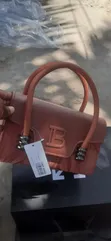 Women's Multicolor Classic Genuine Leather Handbag - 3
