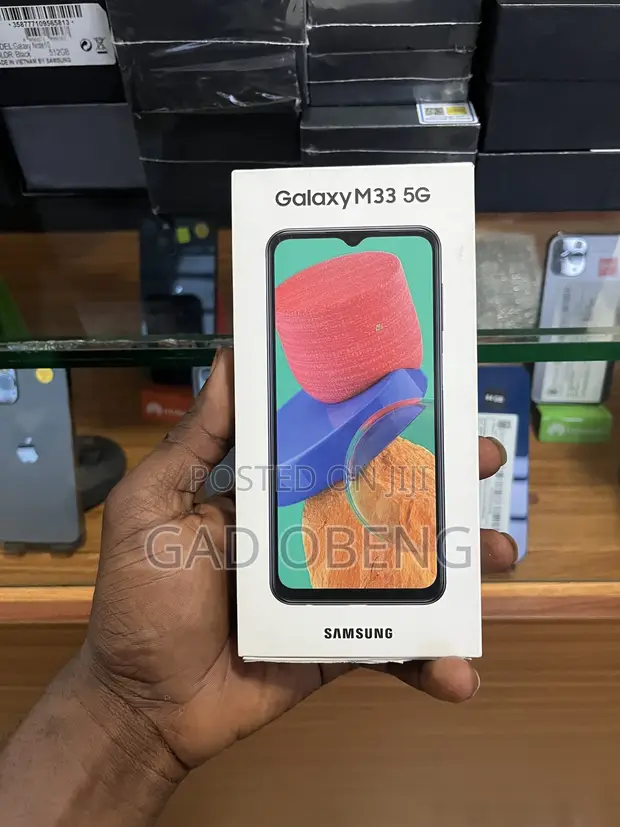 New Samsung Galaxy M33 5G 128GB Blue - 1