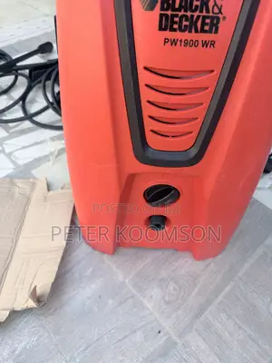 Black & Decker PW1900 WR Plus Car Wash Machine