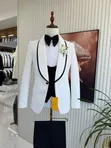 Mario Casas Classic Wedding Suits - 1