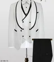 Mario Casas Classic Wedding Suits - 3