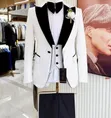 Mario Casas Classic Wedding Suits - 5