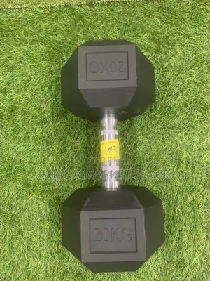 15kg Solid Concrete Dumbbells