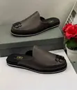 Balenciaga Leather Mules (Brown) - 1