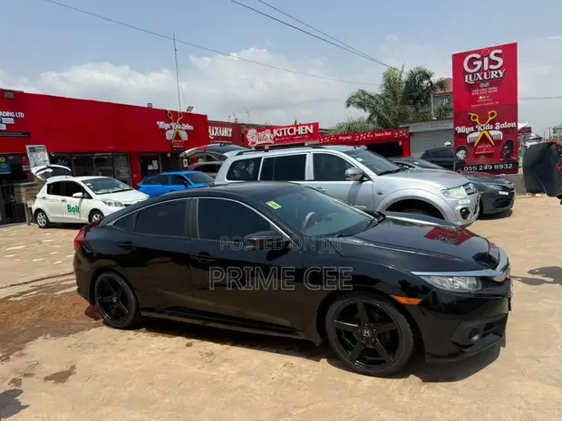 Honda Civic 2016 Black - 1