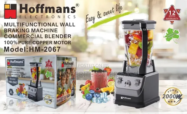 Hoffmans Commercial Blender 820gh - 1