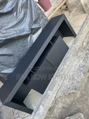 Wood-Mode TV Stand/Cabinet - 5ft Black