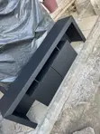 Wood-Mode TV Stand/Cabinet - 5ft Black - 1