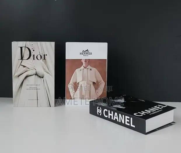 Set of 3 Decorative Storage Books - 1