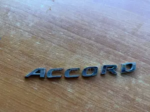 Honda Accord (10th Gen) Silver Emblem Logo