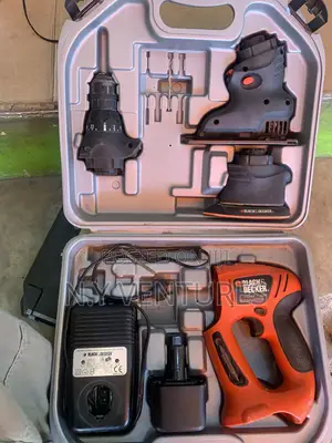 Black & Decker 3-in-1 Hand Tools (Drill, Jigsaw, Sander)