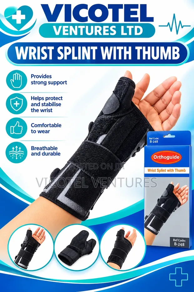 Wrist Splint with Thumb - 1
