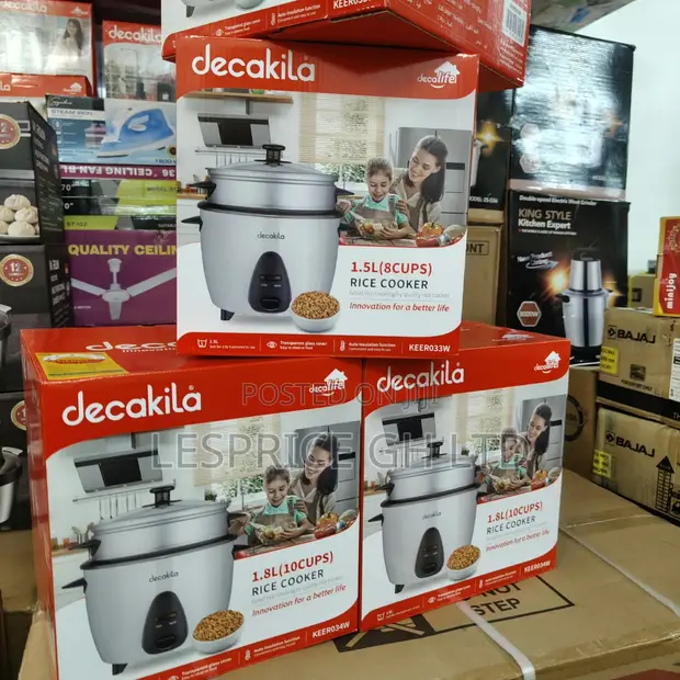 Brand New Decakila 1.5L Rice Cooker - 1