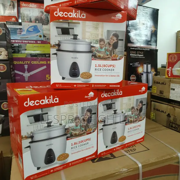 Brand New 1.5L Decakila Rice Cooker - Lucky Tuesday Promo - 1
