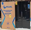 Pearl 436L Side-by-Side Refrigerator - Black Mirror Glass - 2