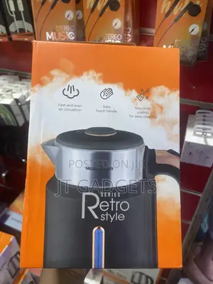 Media 7 Plus M7-1018 Retro Electric Kettle, 1.8L / 2000W
