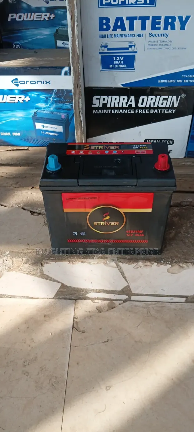 Striver Car Battery 12V 45Ah DIN45 - 1
