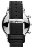 Emporio Armani Men's Chronograph Black Leather Watch, 43mm - 3