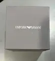 Emporio Armani Men's Chronograph Black Leather Watch, 43mm - 4