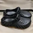 Crocs Echo Clogs - Black & Grey - 3