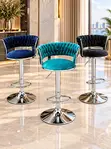 Height-Adjustable Swivel Chair - 1
