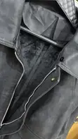 Brand New Leather Jacket with Fleece Lining - 1