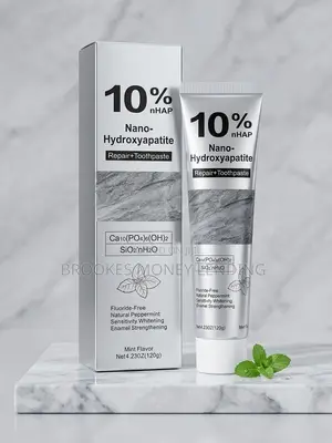 Fluoride-Free Hydroxyapatite Toothpaste