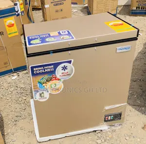 Nasco FreezeFusion 150L 1-Door Freezer (Gold)