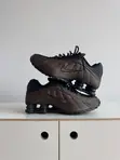 Nike Air Shox R4 Mocha Brown and Black - 1