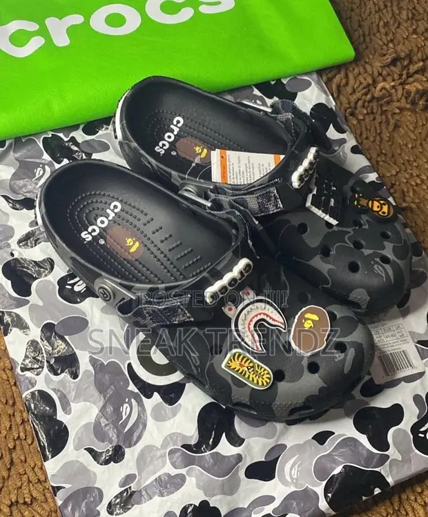 Crocs Classic Bape Clogs - 1