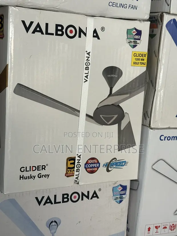 Valbona Ceiling Fan, Long Blade - 1