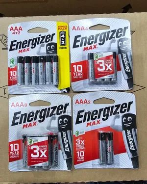 Energizer Batteries (AA, AAA, 9V)