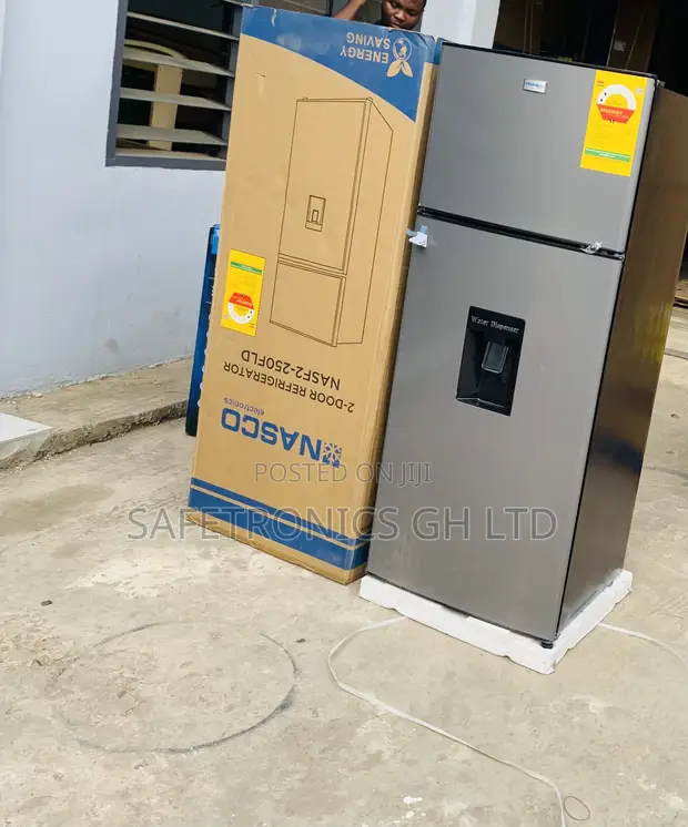 Original Nasco Top Mount Fridge 210L Grey IceFresh - 1