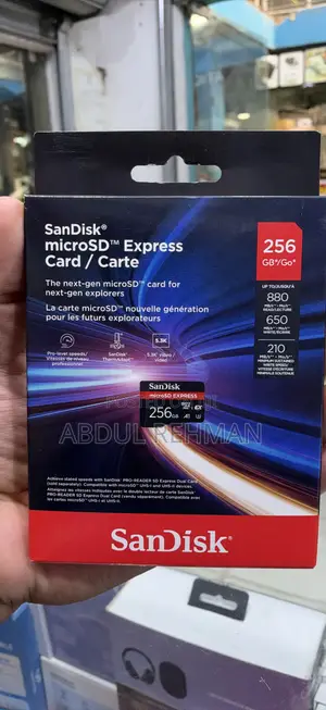 SanDisk 256GB microSDXC Express Card for Nintendo Switch