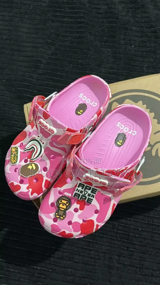 Crocs Classic Bape Hot Pink - 1