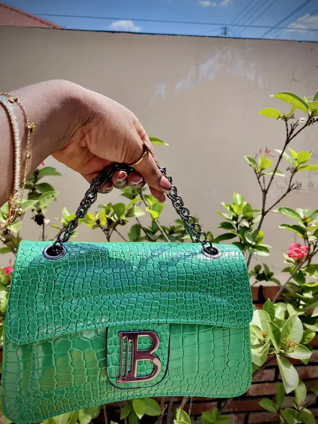 Bella Emerald Genuine Leather Handbag - 1