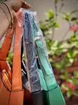Bella Emerald Genuine Leather Handbag - 2