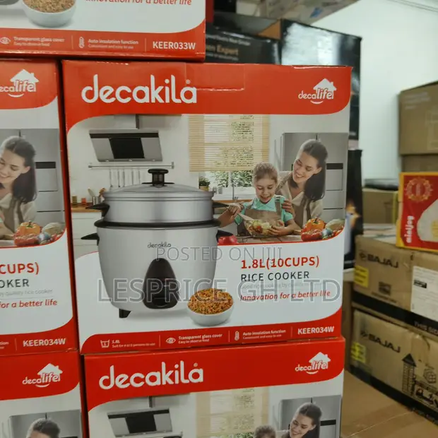 Decakila 1.5L Non-Stick Rice Cooker - 1