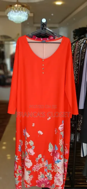 Floral Print V-Neck Maxi Long Sleeve Dress